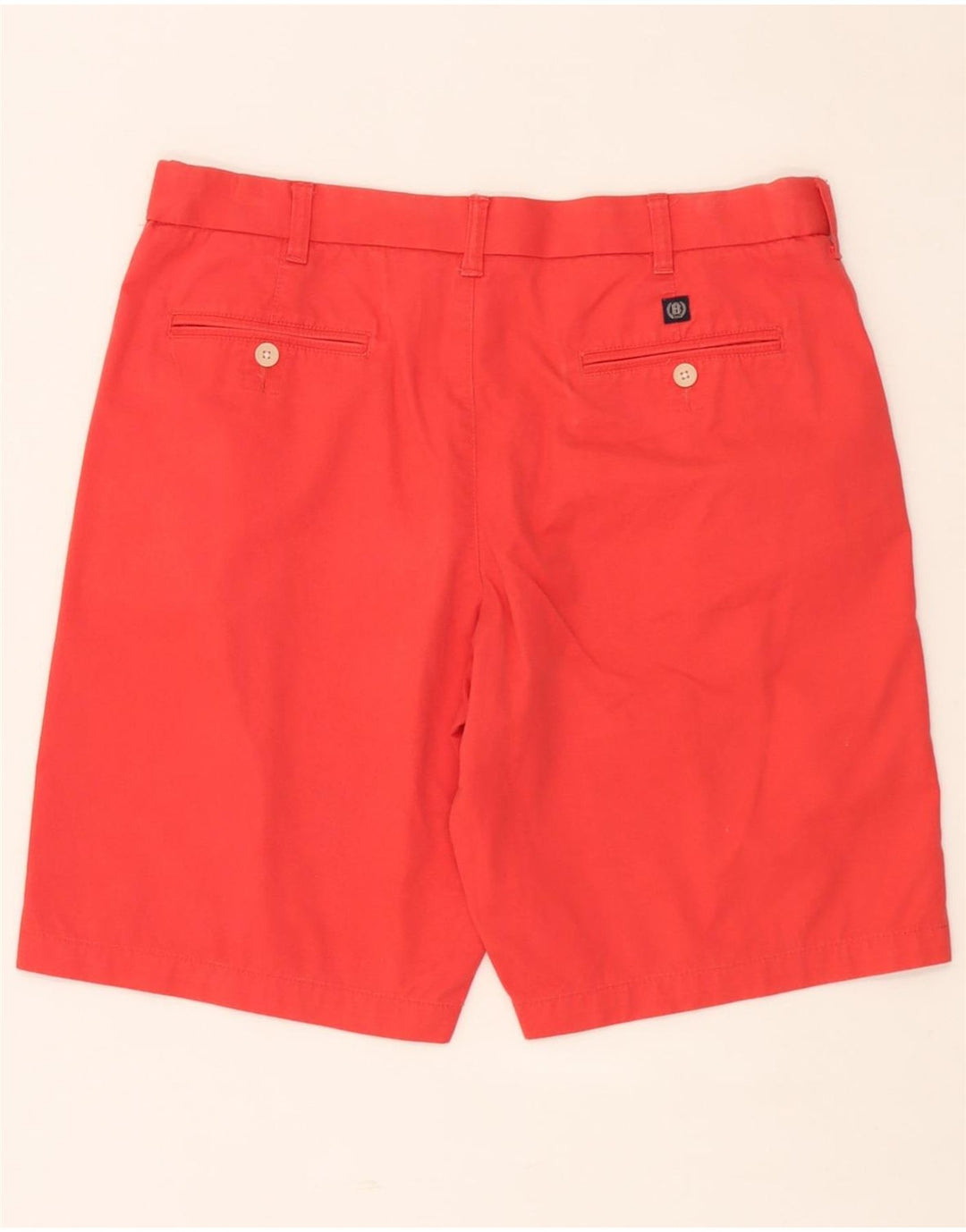Shorts chino masculino Marks & Spencer W36 grande algodão laranja