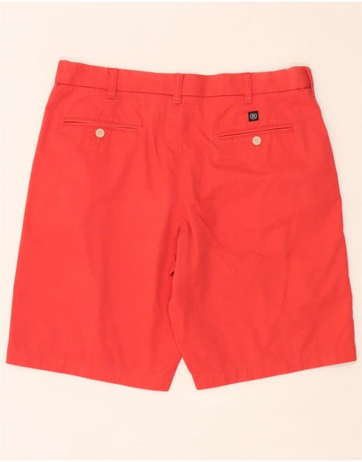 Shorts chino masculino Marks & Spencer W36 grande algodão laranja