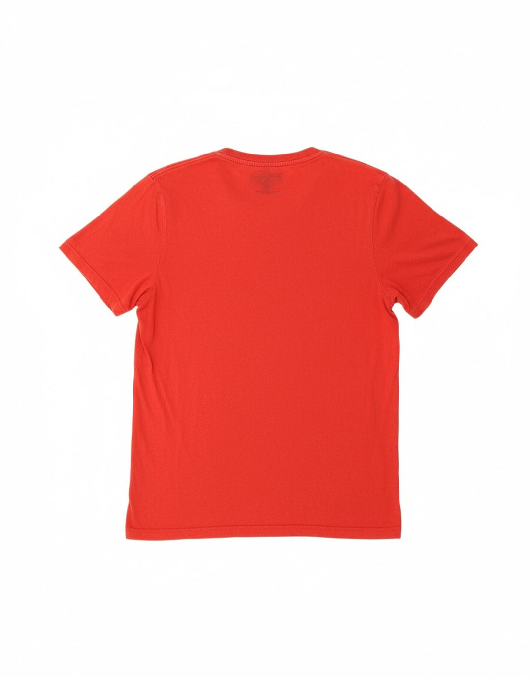 Camiseta masculina TOMMY HILFIGER de algodão vermelho médio