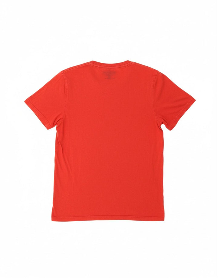 Camiseta masculina TOMMY HILFIGER de algodão vermelho médio