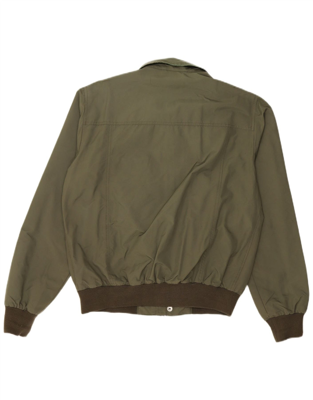 Jaqueta bomber masculina NORTH SAILS Reino Unido 40 grande cáqui nylon