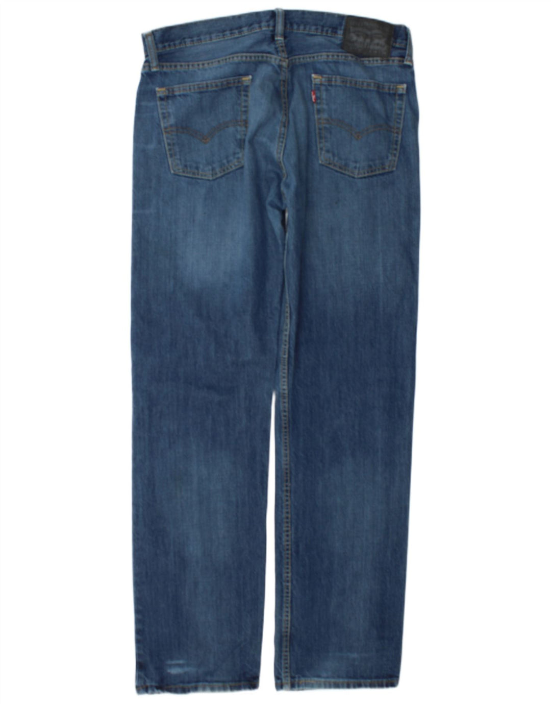 Levi's Masculino 511 Distressed Slim Jeans W34 L34 Azul Algodão