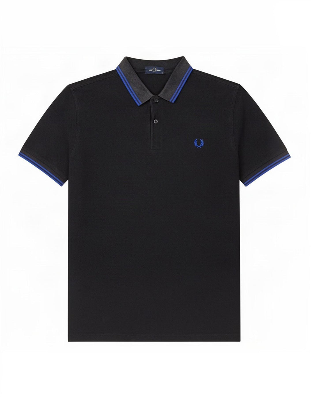 Camisa polo masculina Fred Perry XL algodão preto