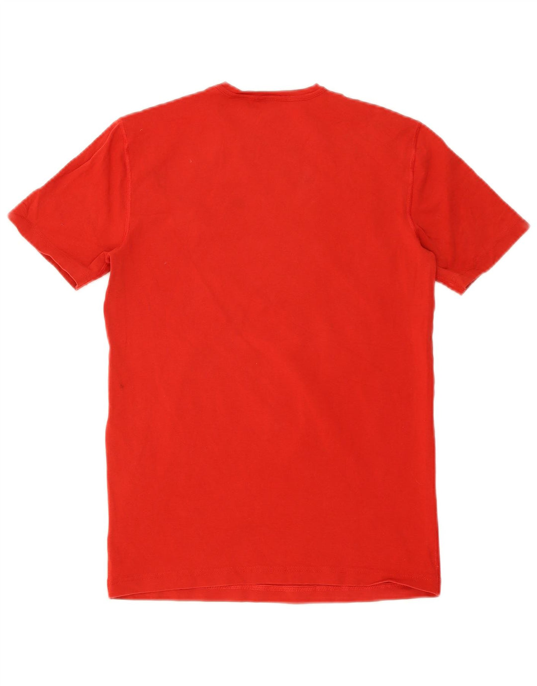 Camiseta gráfica masculina Bikkembergs top pequeno algodão vermelho