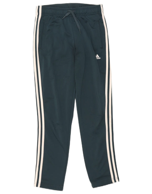 Calças de treino Adidas menino 11-12 anos verde poliéster