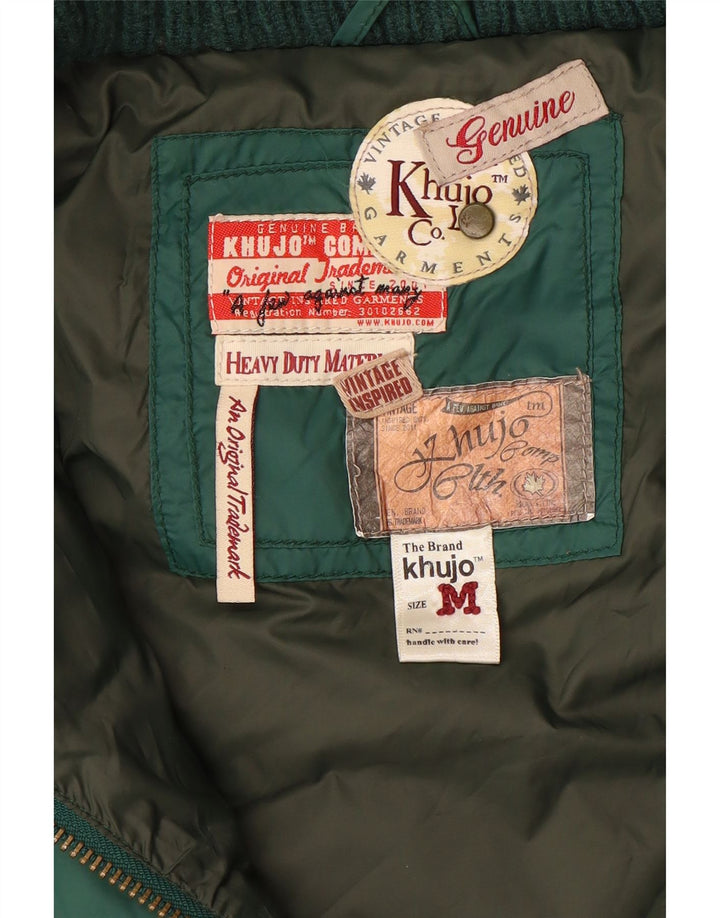 Jaqueta acolchoada feminina KHUJO UK 12 verde médio