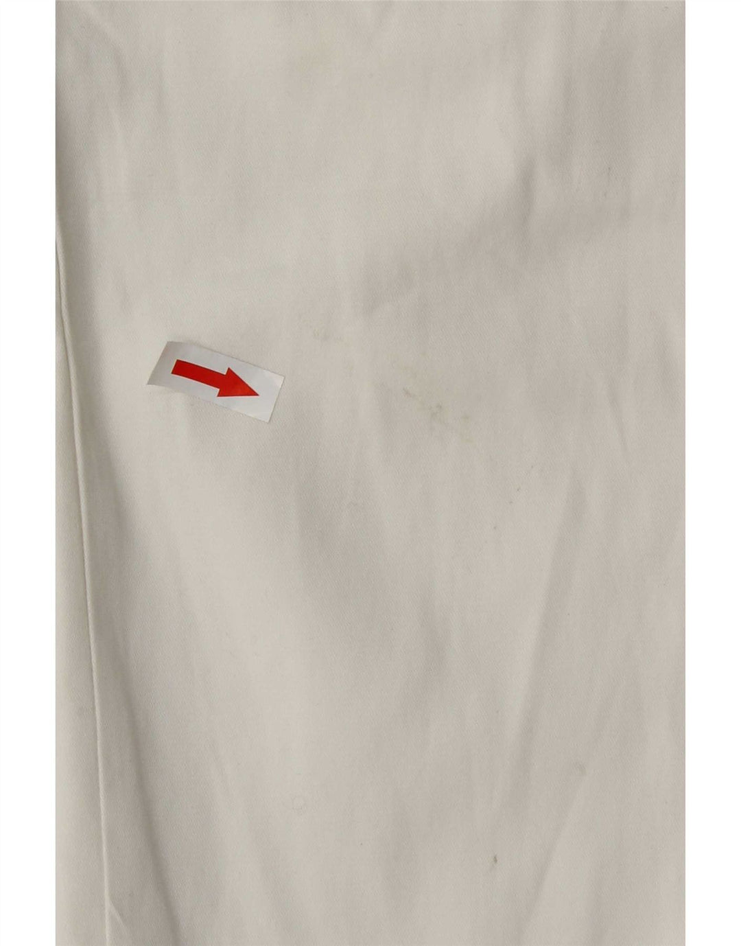 Calça Chino Feminina Marks & Spencer Slim UK 12 Médio W32 L30 Branco