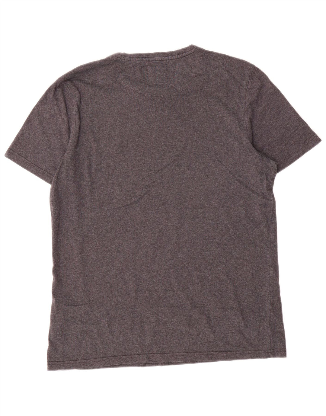 Camiseta masculina Lyle & Scott grande algodão cinza