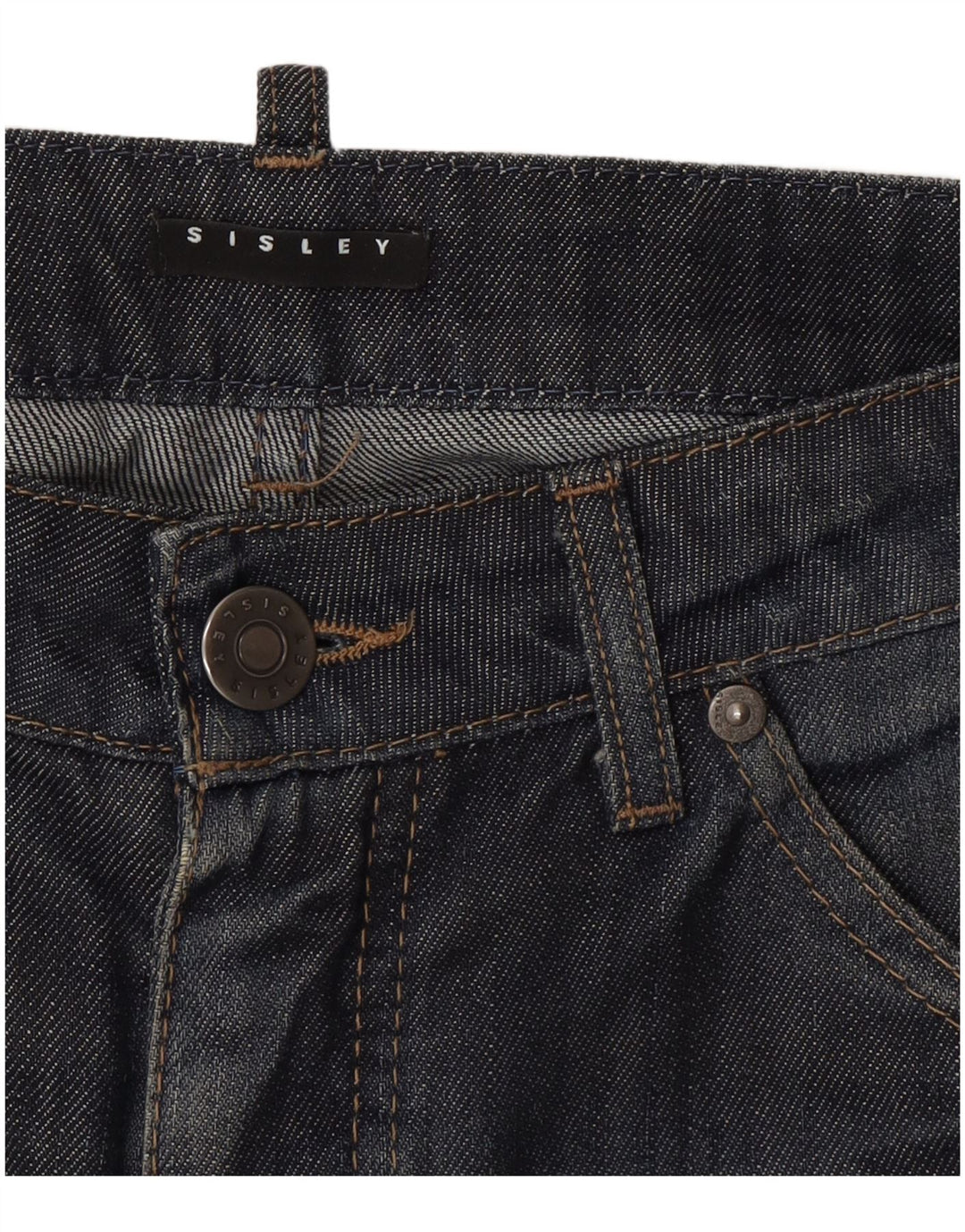 Sisley Jeans Slim Feminino W30 L28 Azul