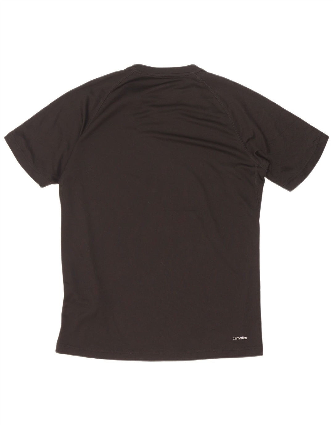 Adidas Mens Graphic T-Shirt Top Médio Poliéster Preto