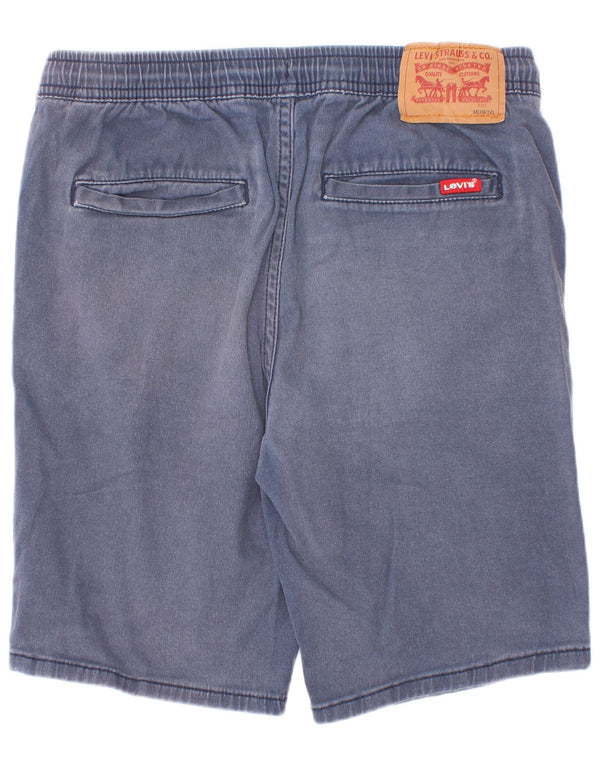 Shorts Chino Levi's Boys 10-11 Anos Médio W30 Azul Marinho Algodão
