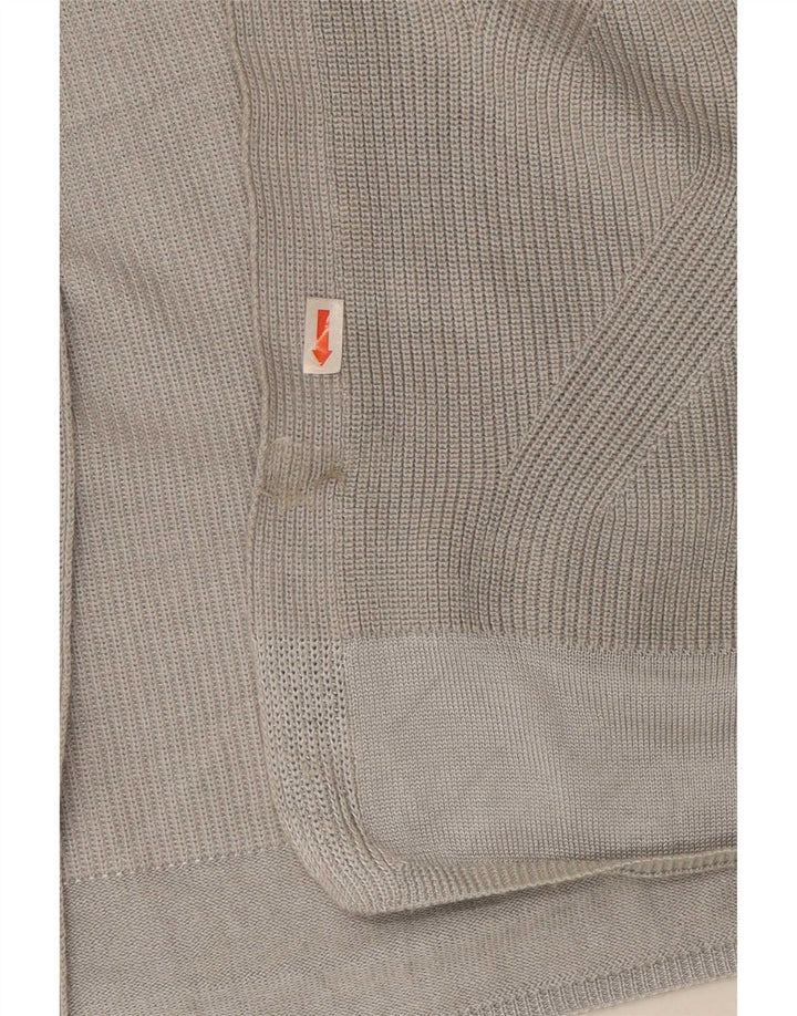 Suéter Marks & Spencer Feminino Per Una Open Cardigan Reino Unido 8 Pequeno Cinza