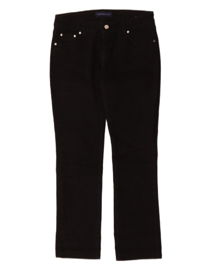 Trussardi Jeans Slim Feminino W28 L28 Algodão Preto