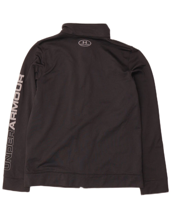 Jaqueta Under Armour Boys Treino Top 11-12 Anos Grande Poliéster Preto