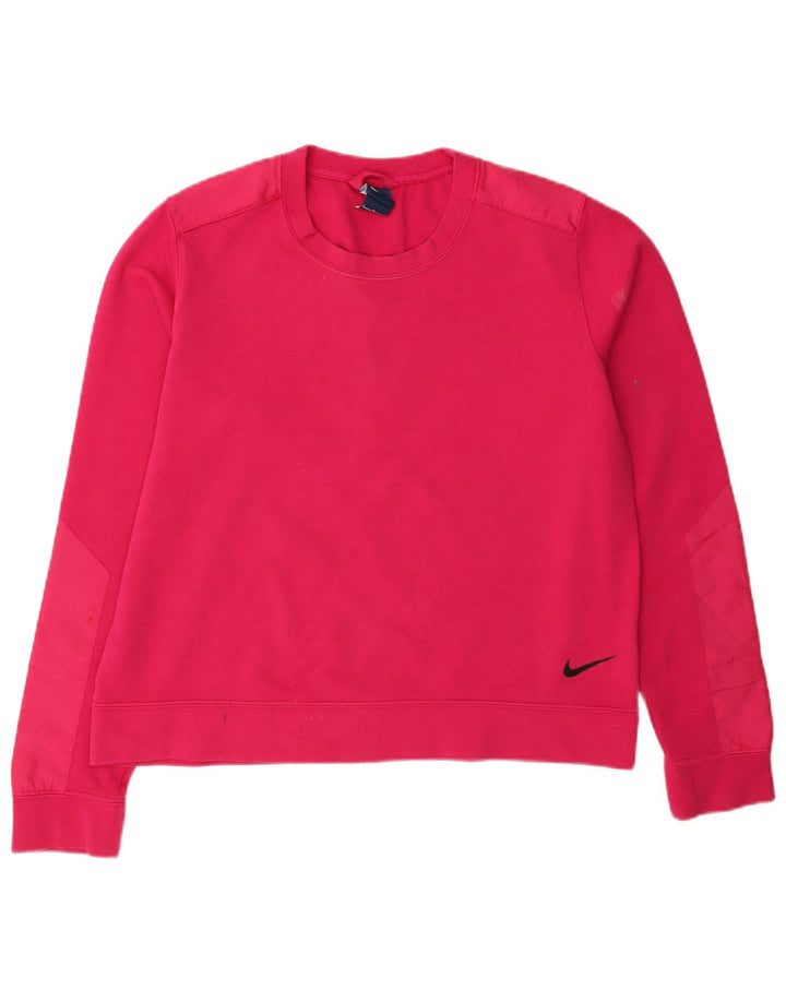 Moletom Nike Feminino Jumper UK 16 Grande Rosa