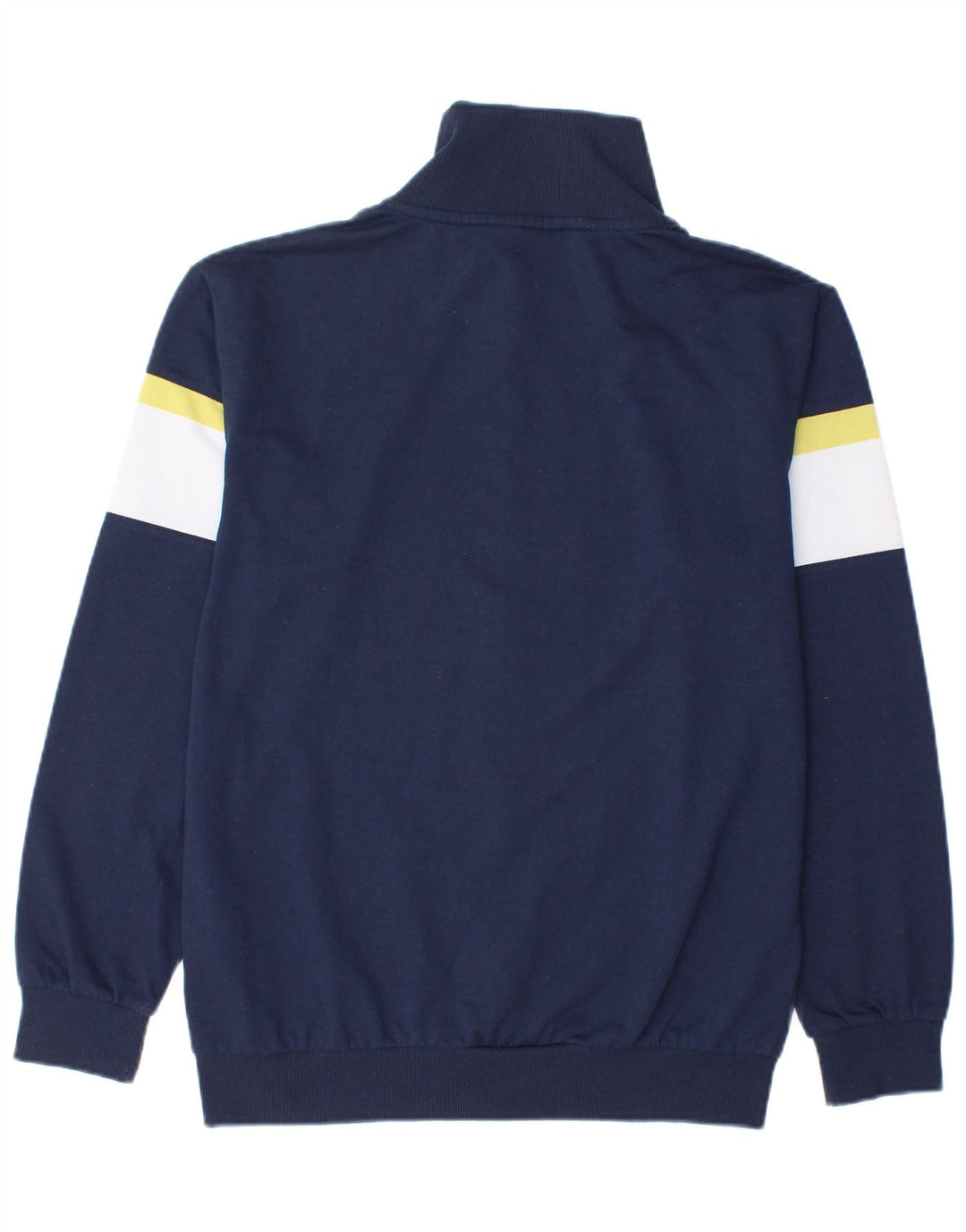 Kappa Mens Treino Top Jaqueta Médio Azul Marinho Colourblock Poliéster