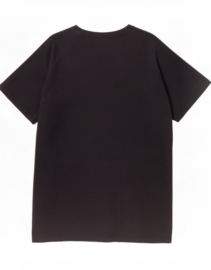 Camiseta masculina Jack & Jones Top médio algodão preto
