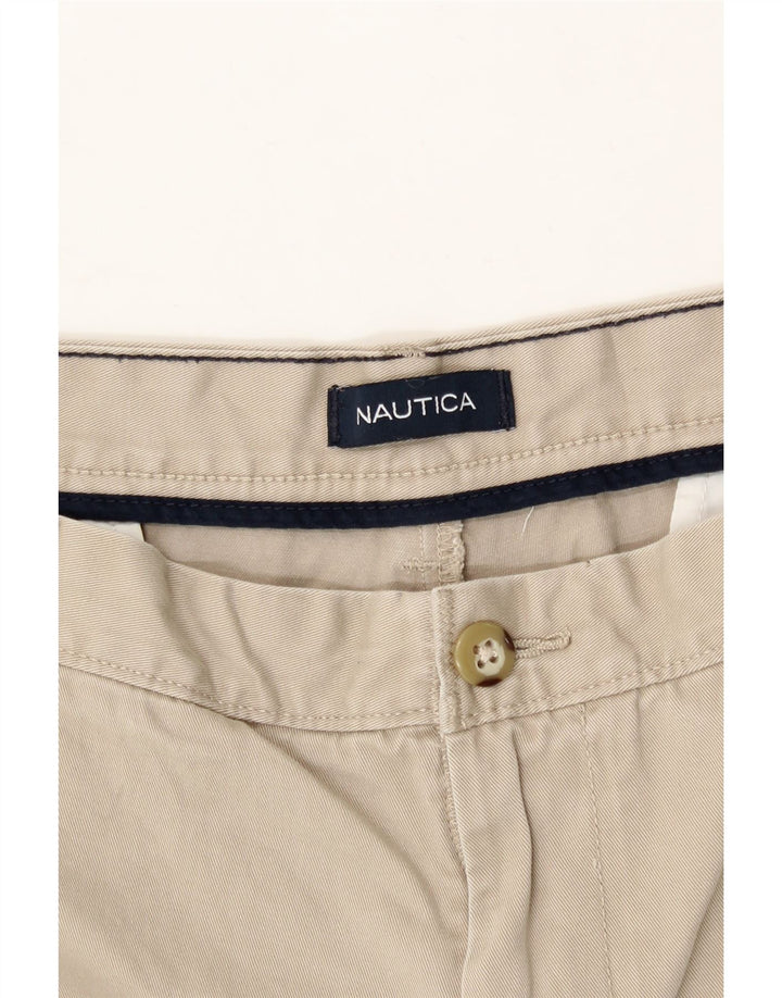 NAUTICA Mens Chino Shorts W42 2XL Beige Cotton Vintage Nautica and Second-Hand Nautica from Messina Hembry 