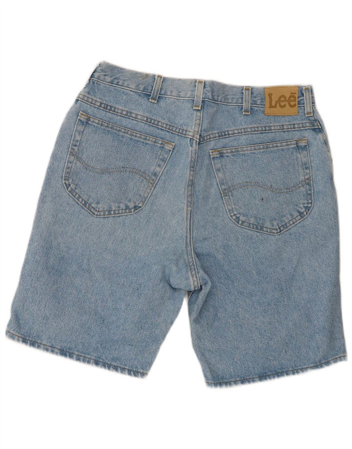 Shorts jeans masculino Lee W34 grande algodão azul