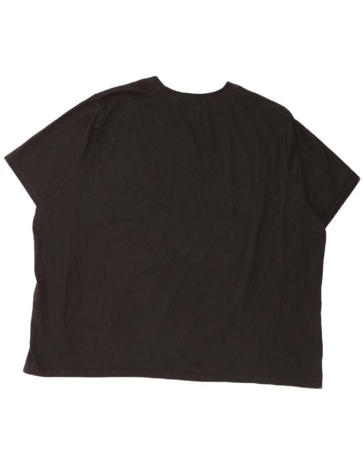 Camiseta masculina padrão LEVI'S Top 4XL algodão preto