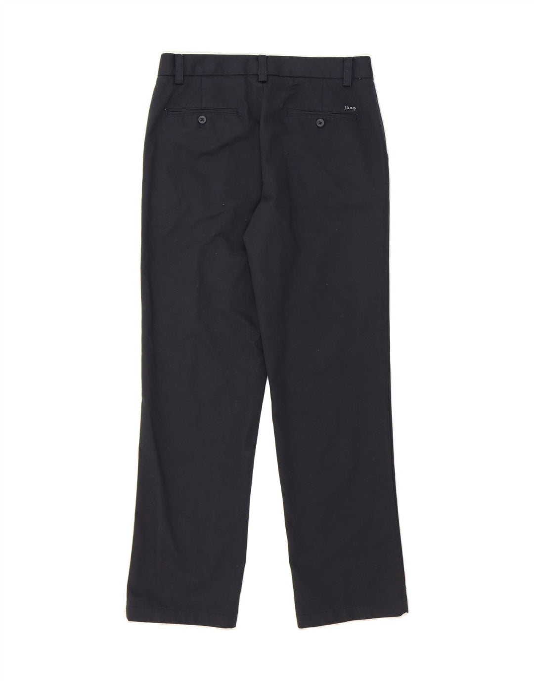 IZOD Mens Straight Chino Trousers W30 L30 Navy Blue Cotton Vintage Izod and Second-Hand Izod from Messina Hembry 