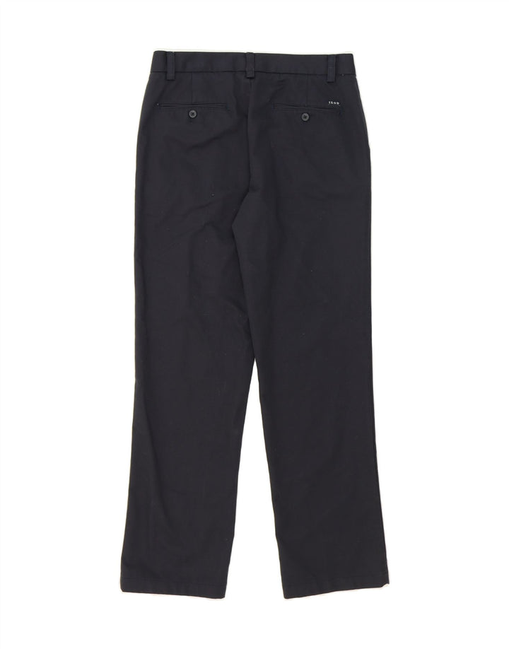 IZOD Mens Straight Chino Trousers W30 L30 Navy Blue Cotton Vintage Izod and Second-Hand Izod from Messina Hembry 