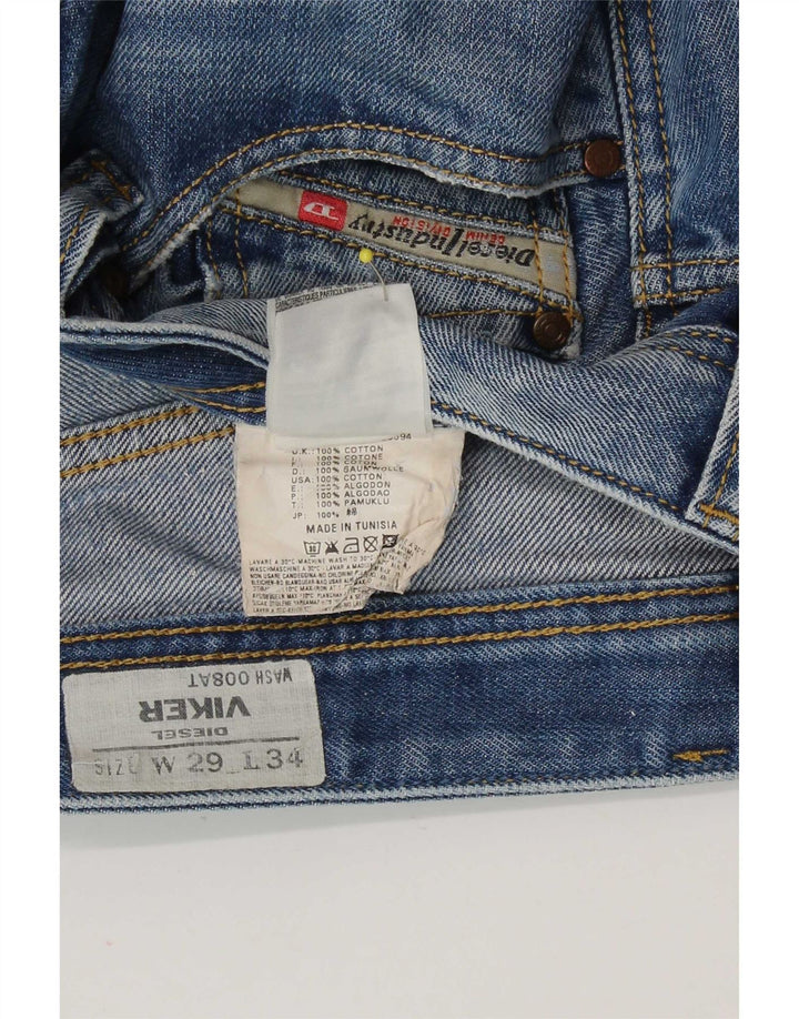 Shorts jeans masculino Diesel Viker W29 algodão azul médio