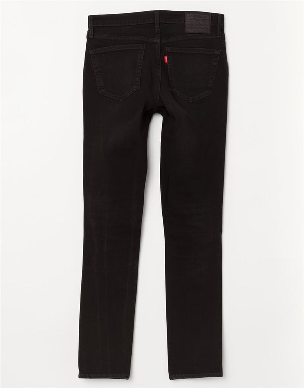 Levi's Masculino 511 Slim Jeans W32 L34 Algodão Preto