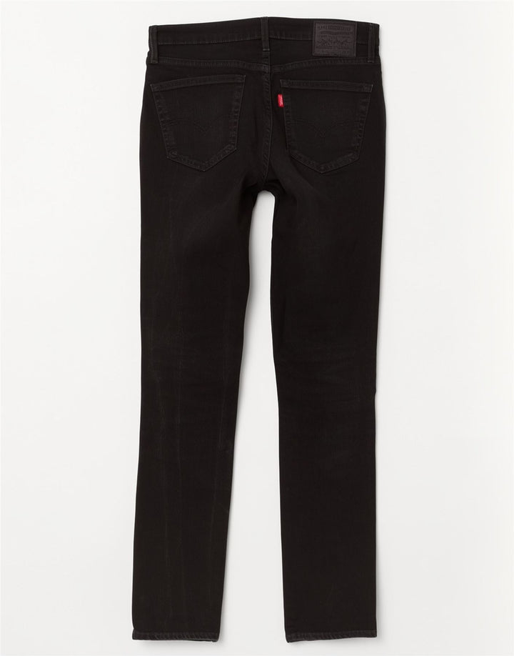Levi's Masculino 511 Slim Jeans W32 L34 Algodão Preto