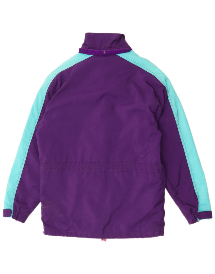 Jaqueta de esqui masculina Great Escapes IT 46 poliamida roxa pequena Colourblock