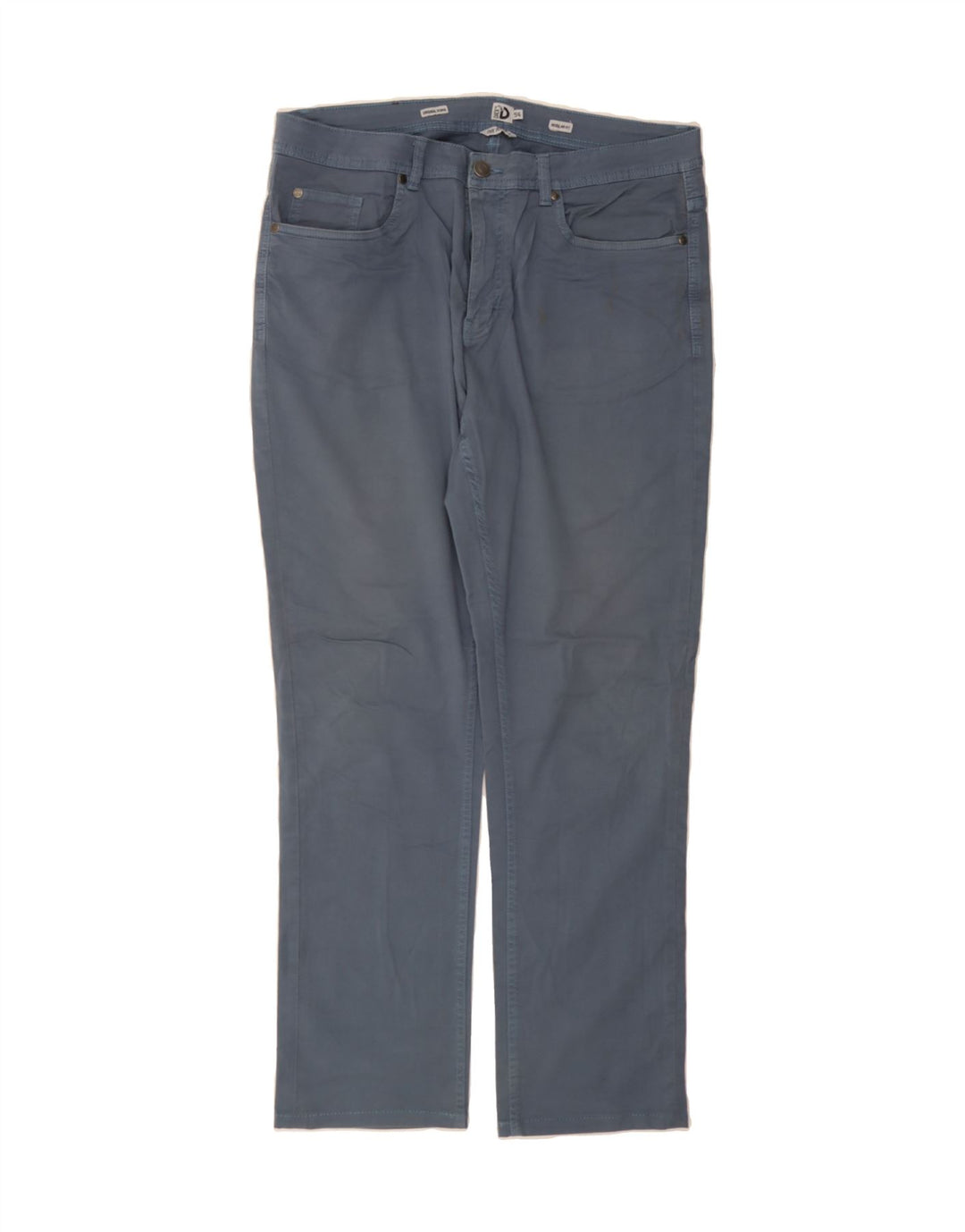 DACK'S Mens Regular Fit Casual Trousers IT 54 2XL W36 L31 Grey Cotton Vintage Dack's and Second-Hand Dack's from Messina Hembry 