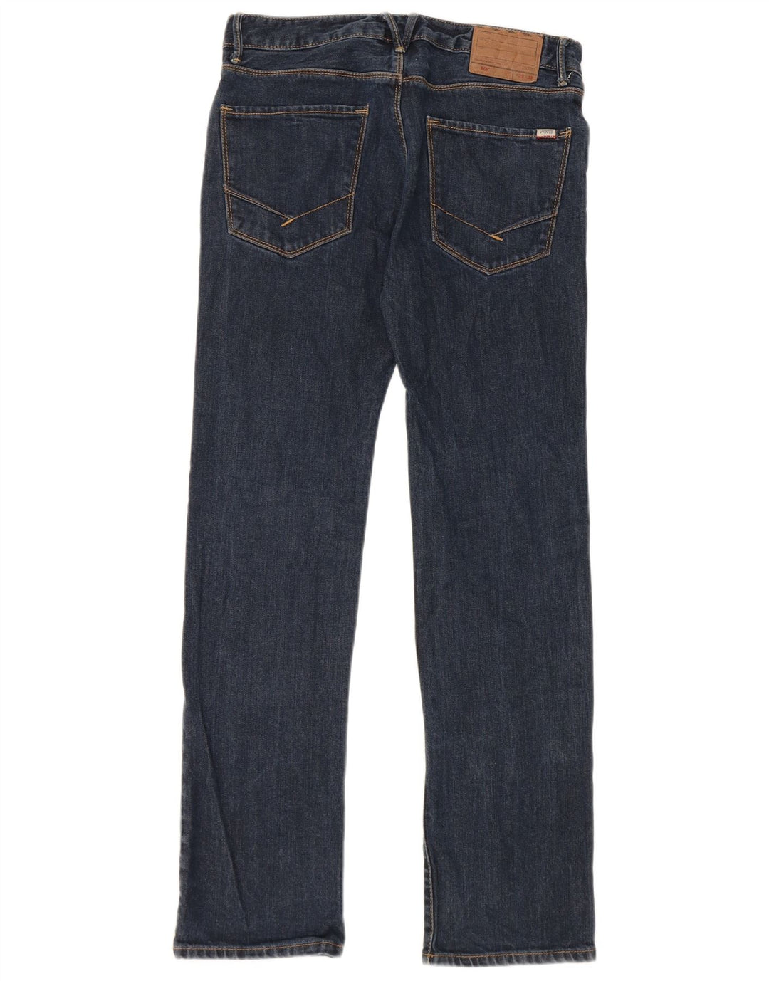 Vans Masculino Straight Jeans W29 L30 Azul Marinho Algodão