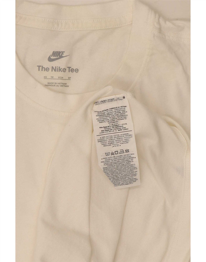 Camiseta masculina Nike Top XS algodão branco