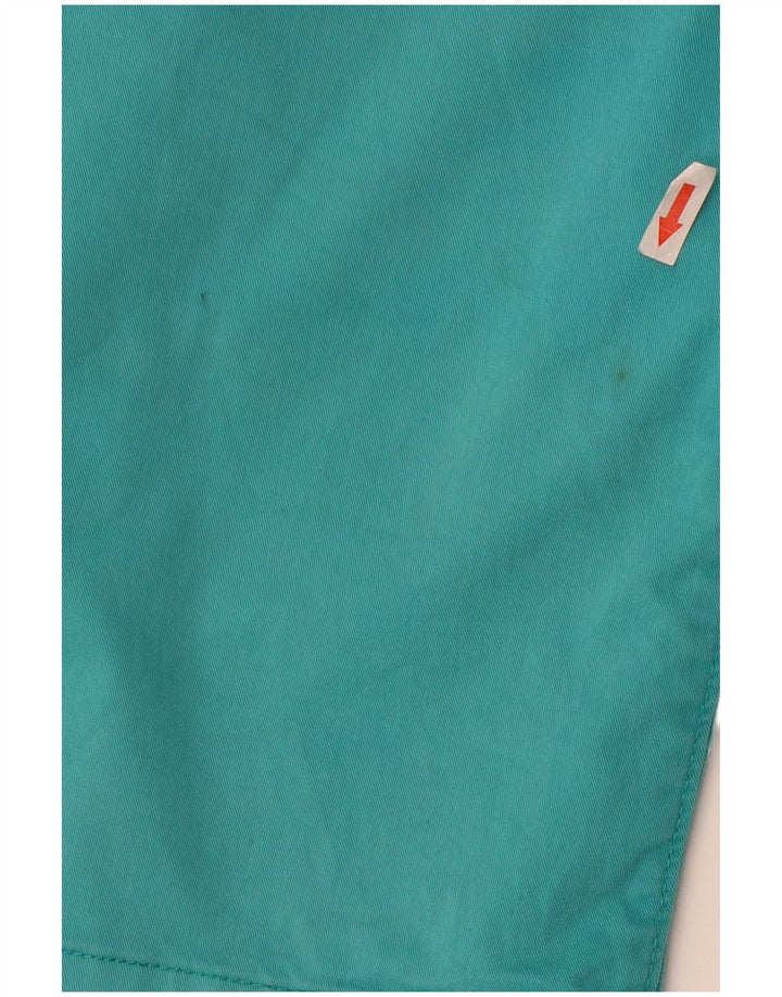 Tommy Hilfiger Mens Chino Shorts W33 Médio Turquesa Algodão