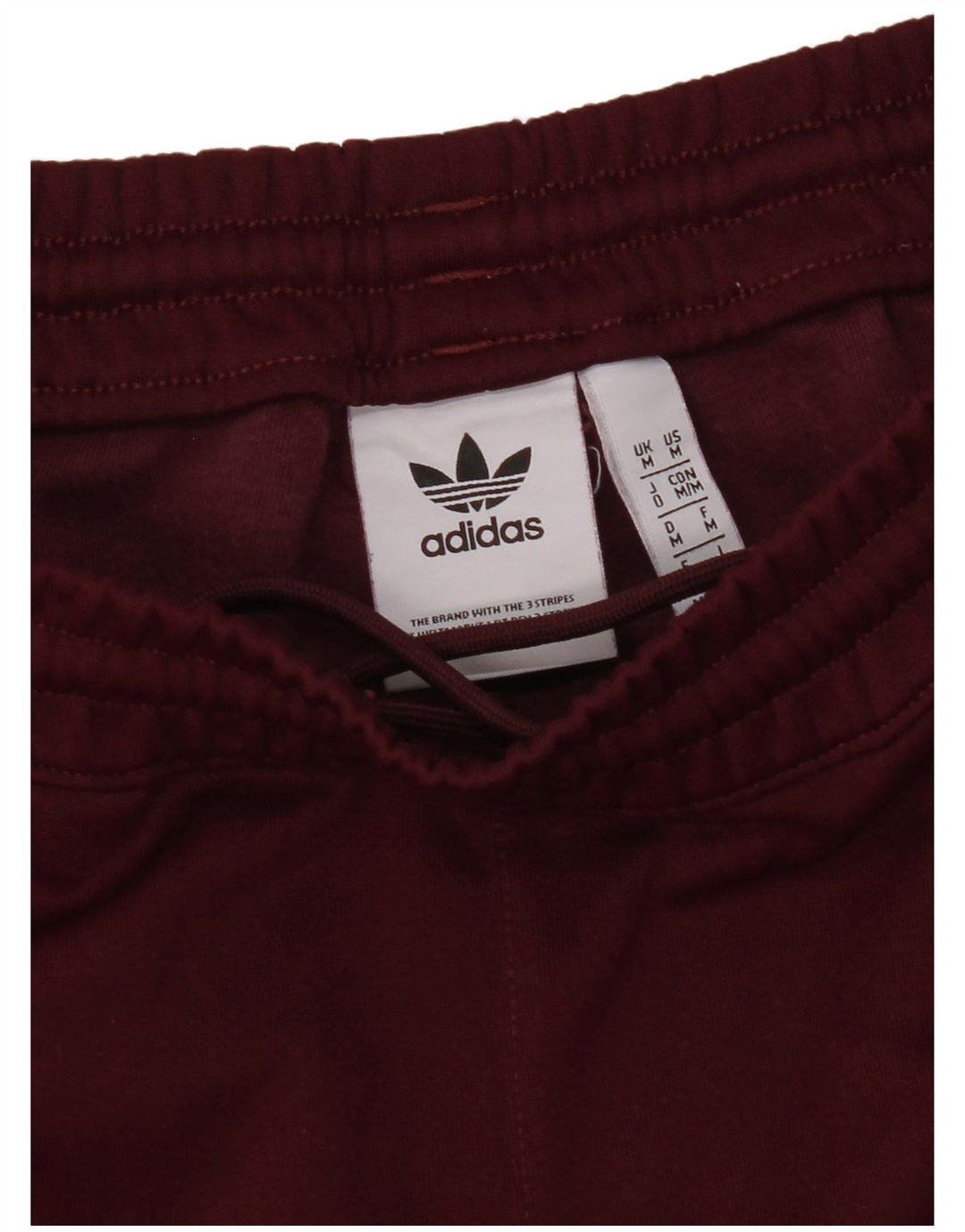 Adidas Mens Calças de treino Joggers Médio Borgonha Poliéster