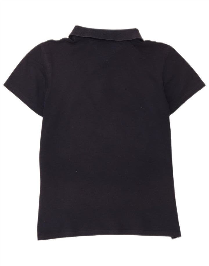 Polo feminino Tommy Hilfiger EU 40 médio azul marinho
