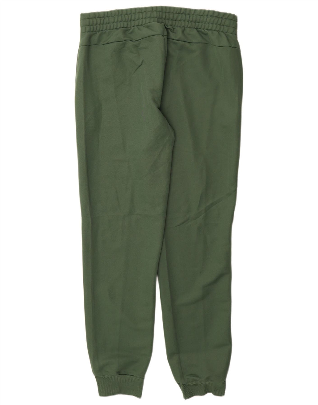 ADIDAS Calças de treino femininas Joggers UK 16/18 Grande Cáqui Poliéster