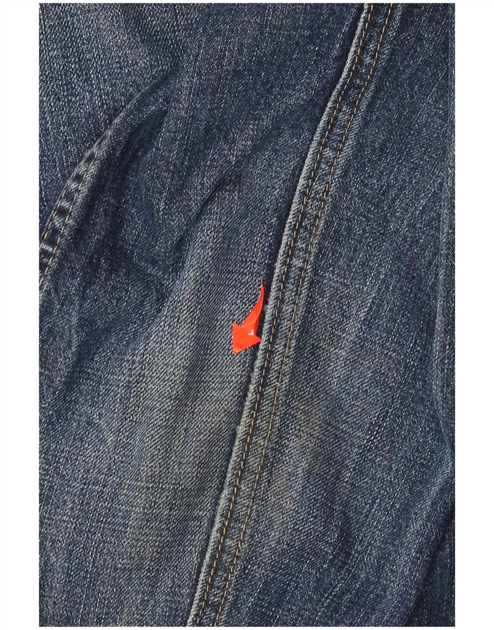 Jaqueta jeans masculina Highland UK 40 grande azul