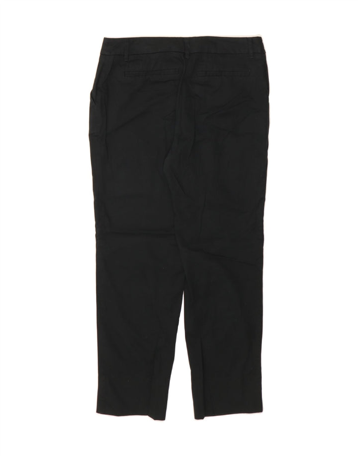 MOSSIMO Womens Slim Cropped Trousers US 2 XS W27 L26 Black Cotton Vintage Mossimo and Second-Hand Mossimo from Messina Hembry 