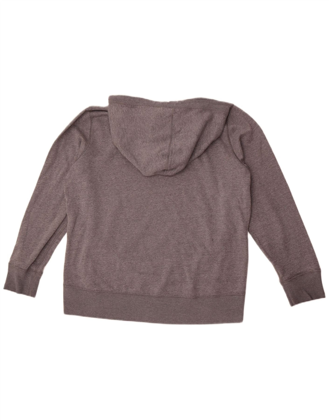 Suéter gráfico masculino Under Armour com capuz grande cinza manchado