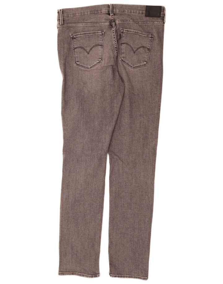 Calça jeans feminina Levi's 312 Shaping Slim W31 L32 cinza algodão