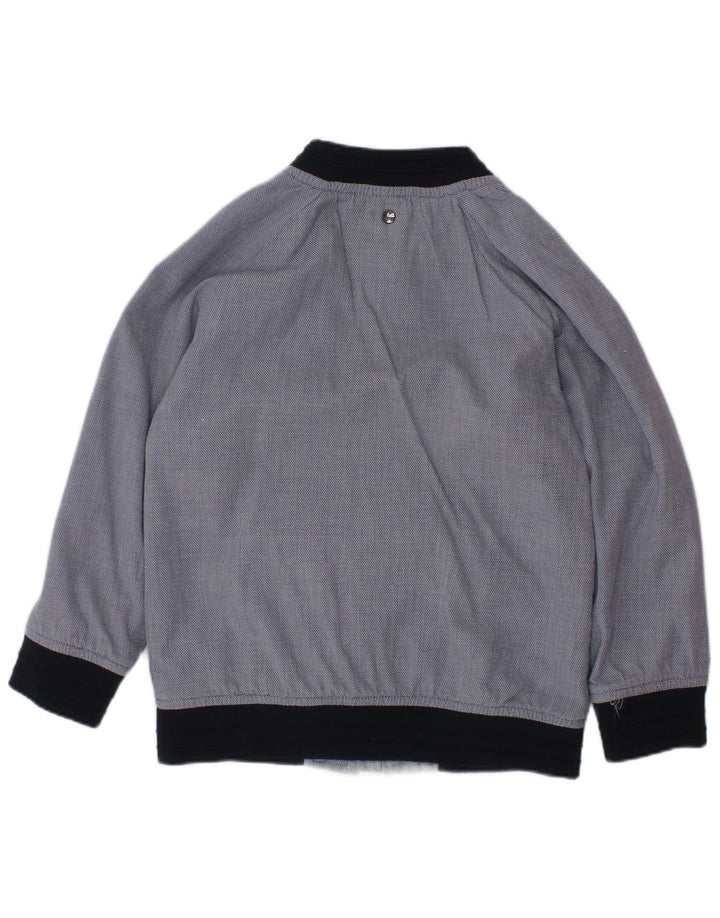 Jaqueta bomber masculina TED BAKER 4-5 anos azul marinho algodão colorblock