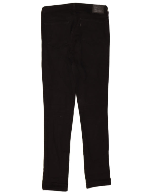 Calça jeans feminina Levi's 711 skinny W28 L30 algodão preto