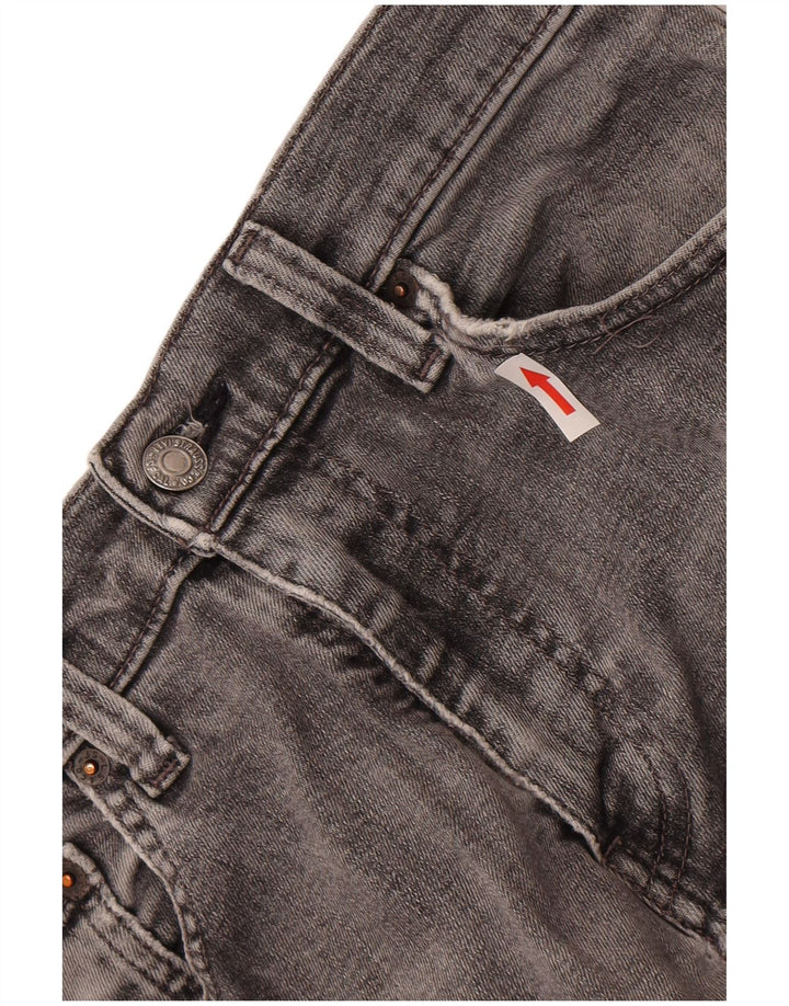 Levi's Mens Slim Jeans W32 L32 Cinza Algodão