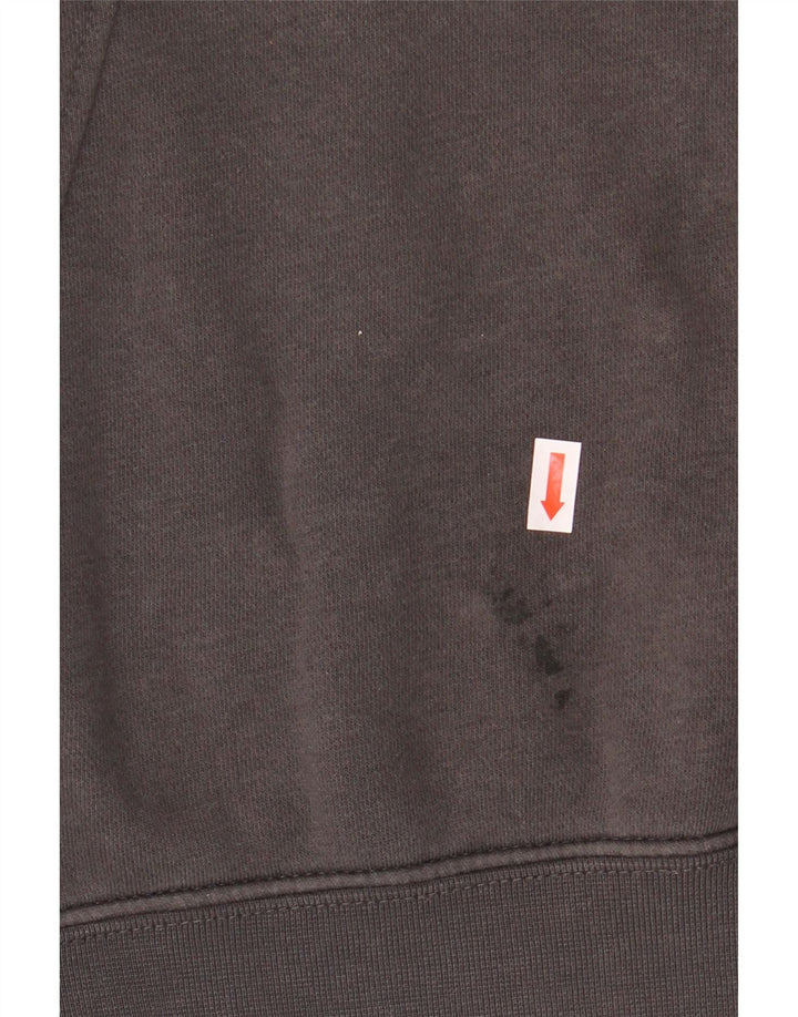 Nike Mens Graphic Moletom Jumper Pequeno Cinza