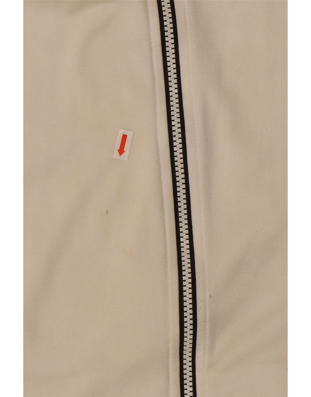 Adidas Mens Tracksuit Top Jacket UK 46/48 XL Branco Poliéster