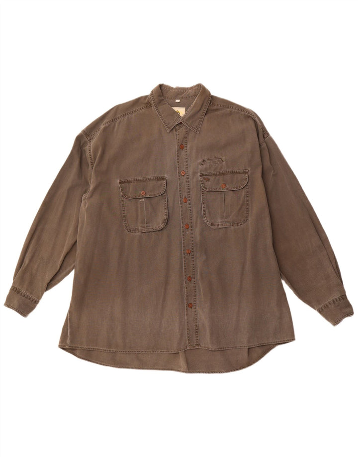 Camisa masculina CAMEL ACTIVE 2XL marrom