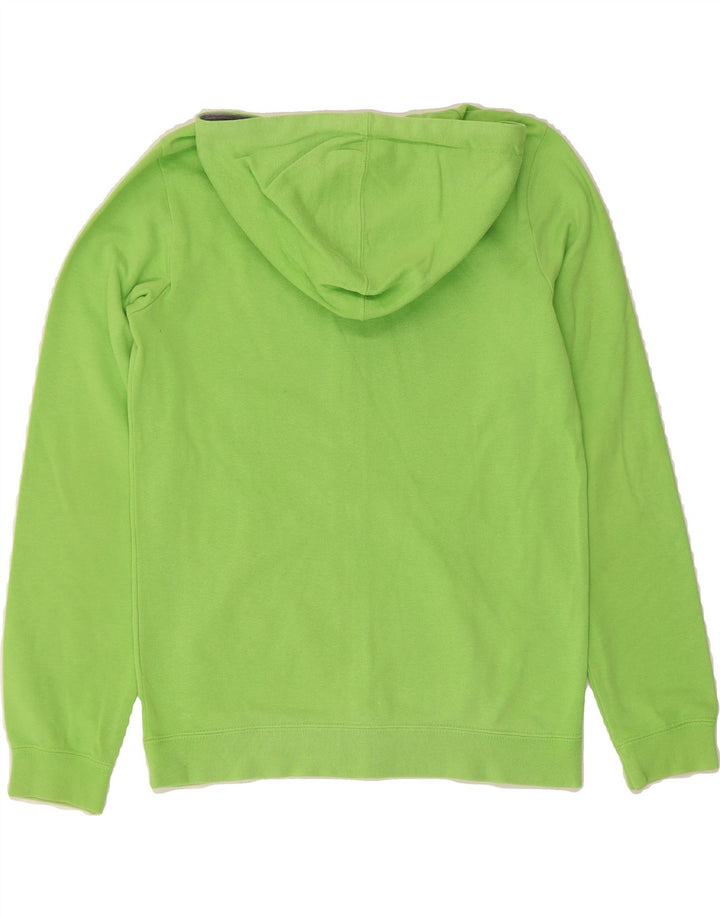 CHAMPION Boys Graphic Zip Hoodie Sweater 11-12 Years Green Vintage Champion and Second-Hand Champion from Messina Hembry 