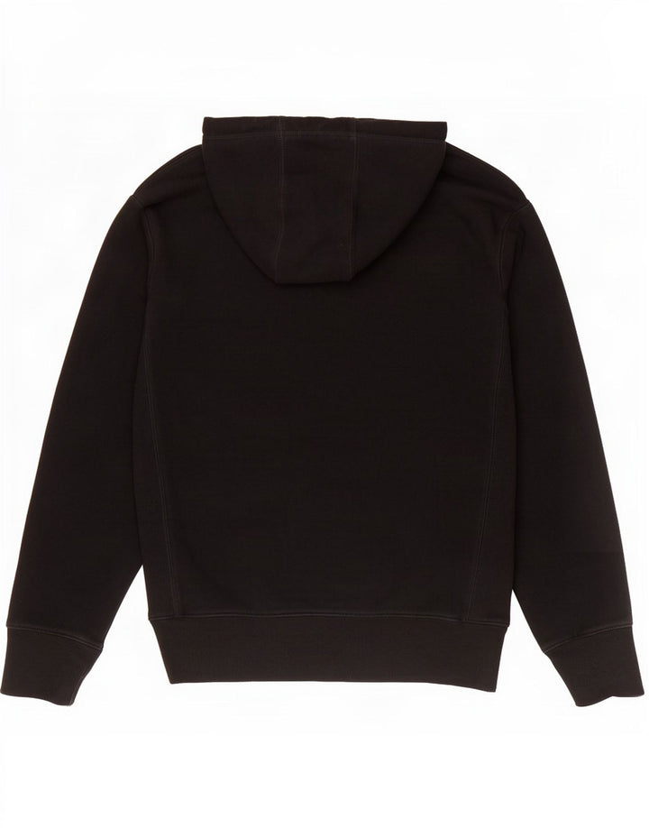 Superdry moletom com capuz masculino médio algodão preto