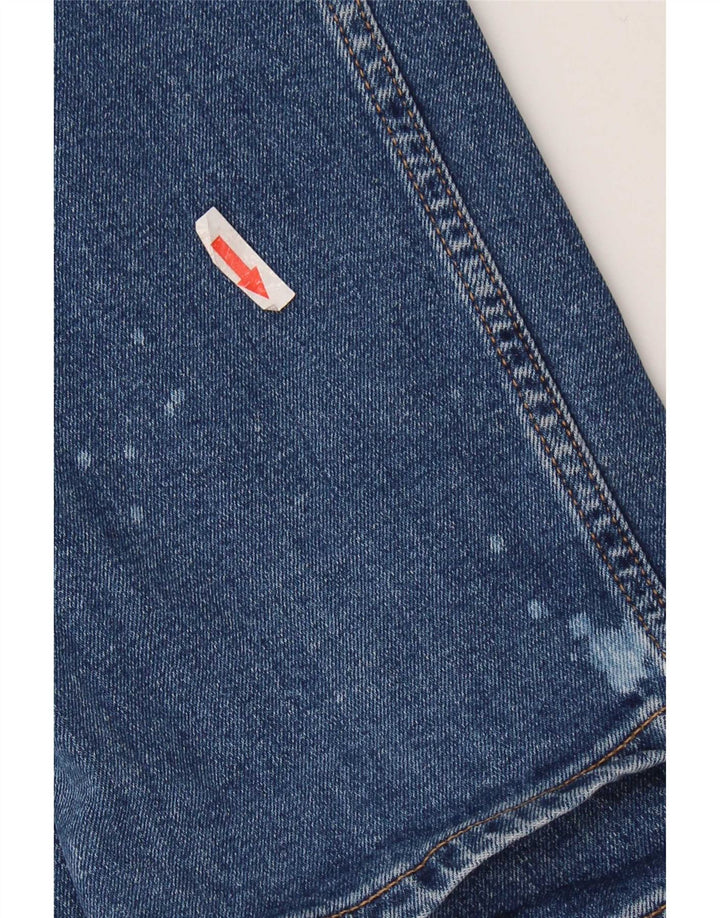 White Stuff Jeans masculino desgastado slim W34 L31 algodão azul